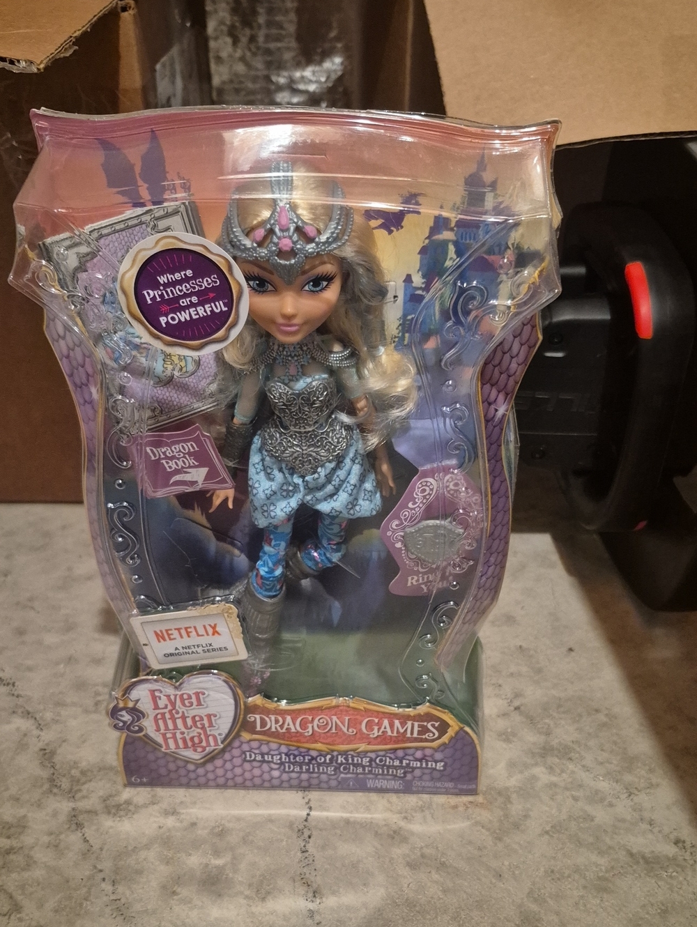 Dragon Games Darling Charming Doll — Unopened CIB minimal box damage as shown